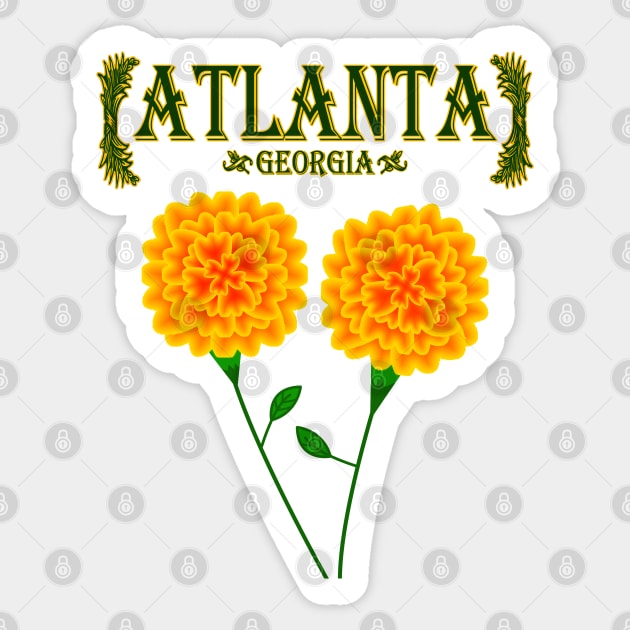 Atlanta Sticker by MoMido